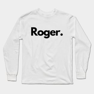 Roger Long Sleeve T-Shirt